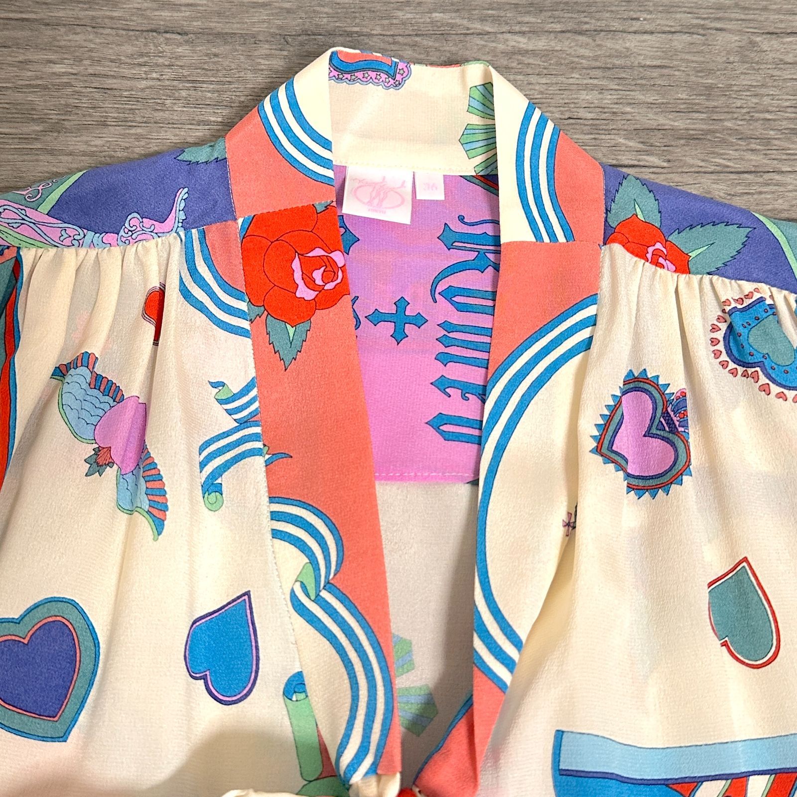 Kiwanda Kiwanda キワンダ 日本製 Oliver Silk Blouse Romeo+Juliet 