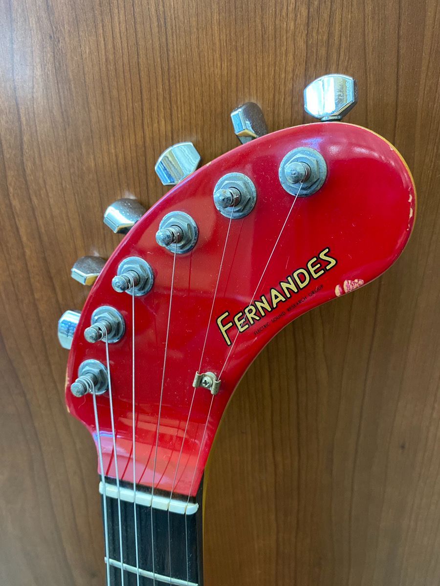 FERNANDES ZO-3 レッド エレキギター アンプ内蔵 ミニギター 楽器
