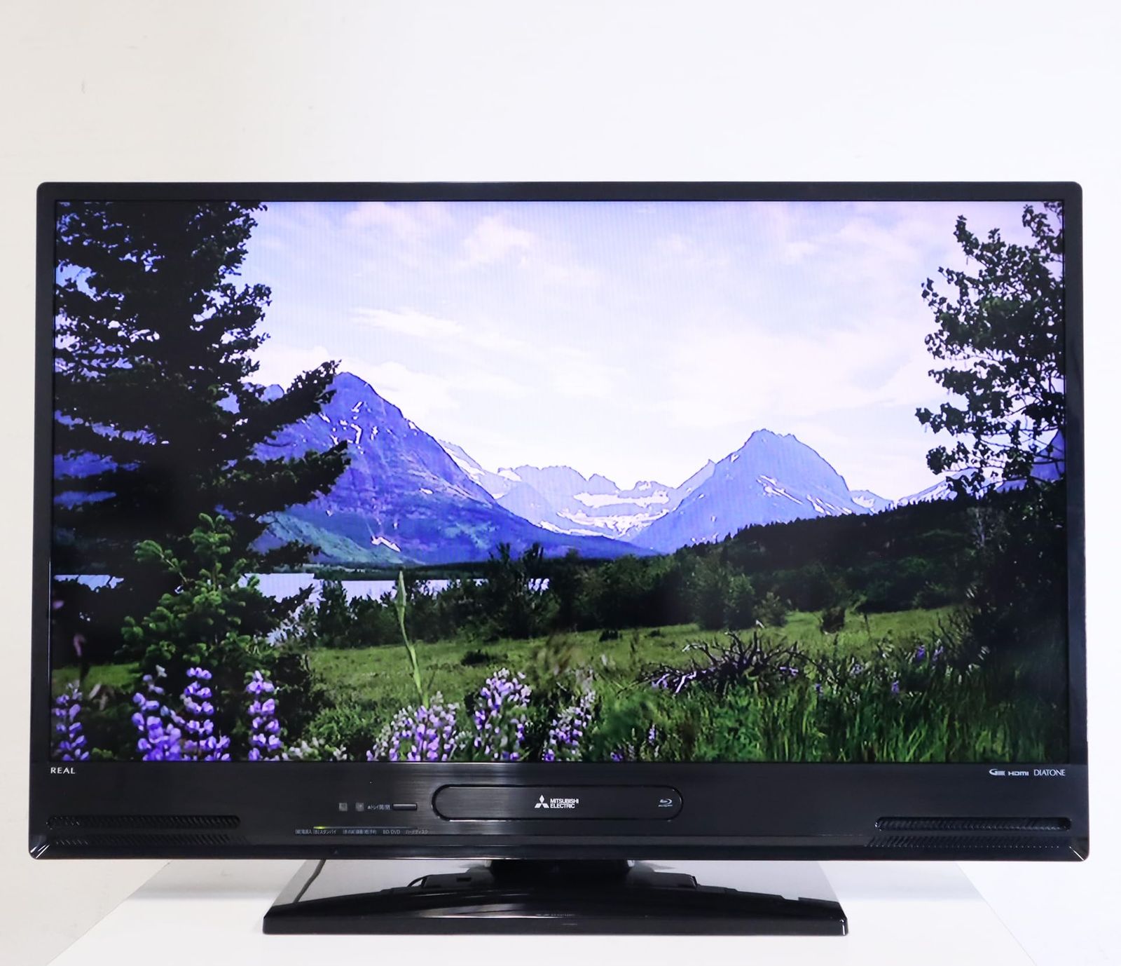 動作確認済】【中古】本体・リモコンのみ 三菱 40V型 フルハイビジョン 