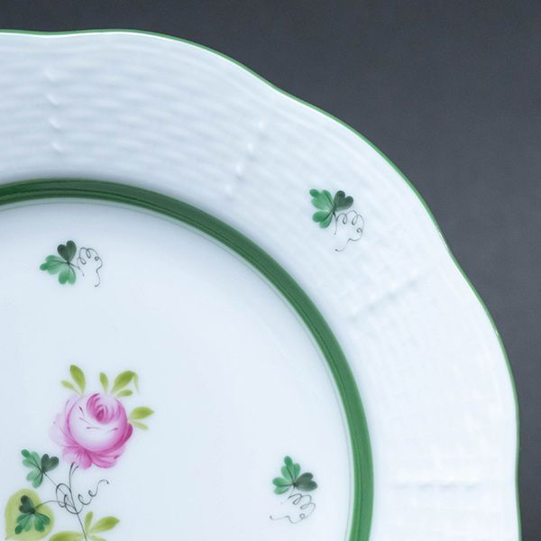 キッチン・食器 ヘレンド ウィーンの薔薇 16cmプレート