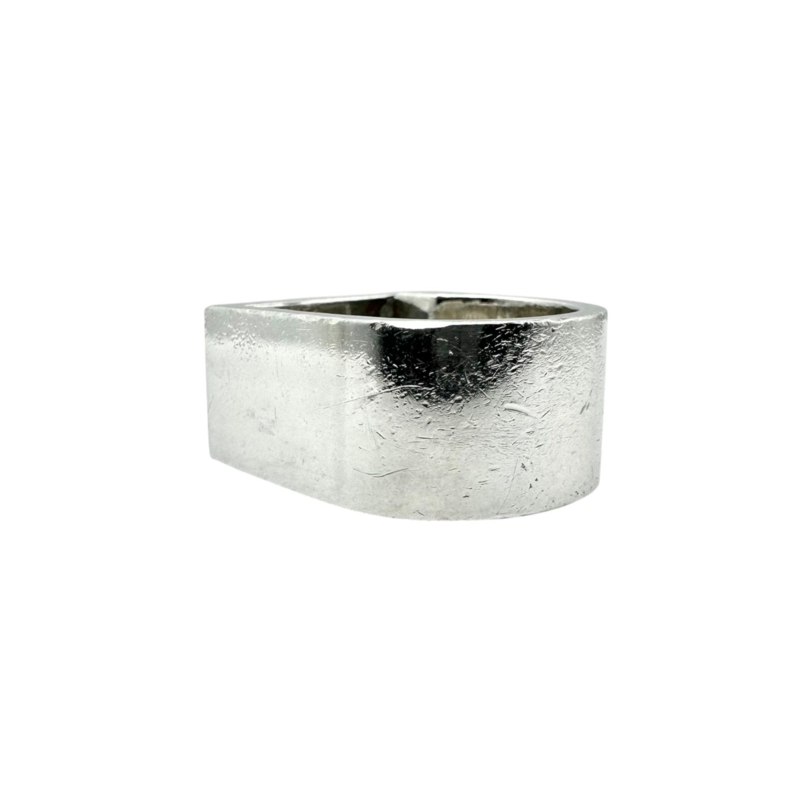 建築的フォルム】GARNI ガルニ SILVER 925 刻印 Design Ring シルバー 