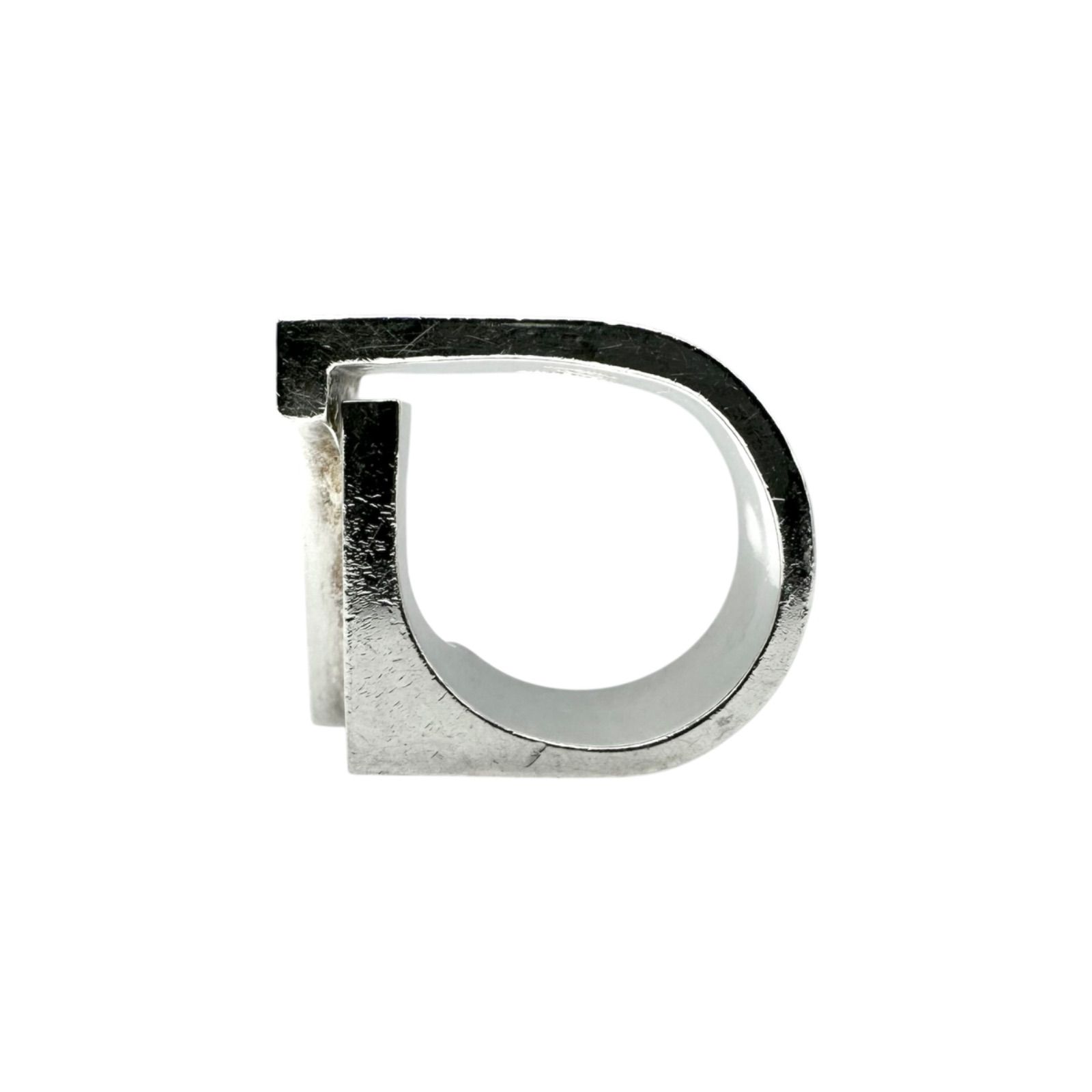 建築的フォルム】GARNI ガルニ SILVER 925 刻印 Design Ring シルバー