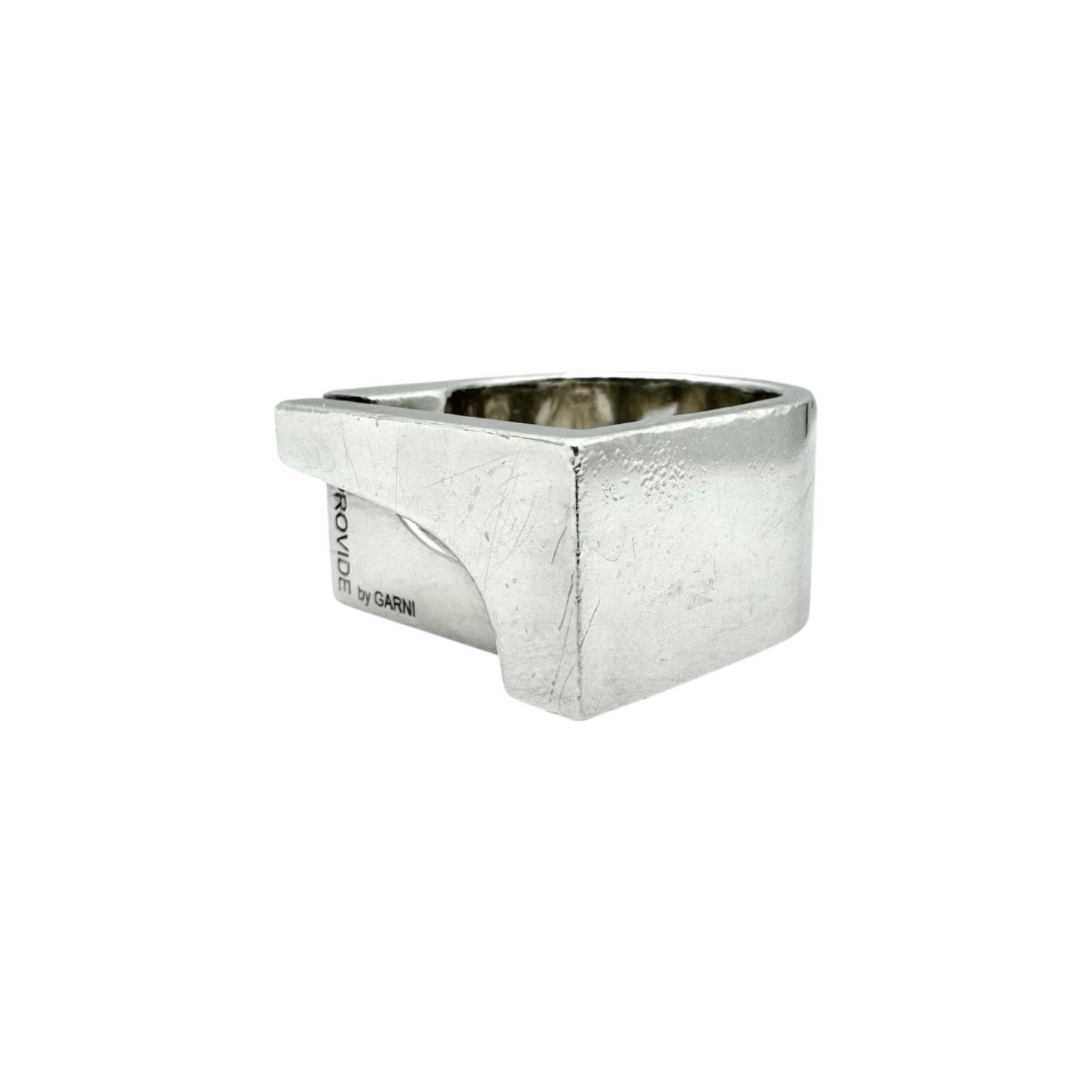 建築的フォルム】GARNI ガルニ SILVER 925 刻印 Design Ring シルバー 