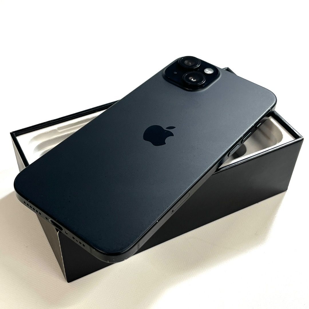iPhone 15 Plus（128GB・ブラック）SIMフリー 良品Apple｜iPhone