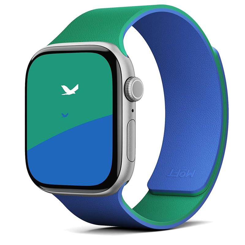 MOFT【公式直営店】アップルウォッチ用バンド マグネット シリコン Apple Watch対応バンド スポーツ 交換ベルト 軽量 通気性 防汗 マグネット留め具付き コンパチブル Ultra/Ultra 2/Ultra 3/S11/S10/S9/S8/S 0