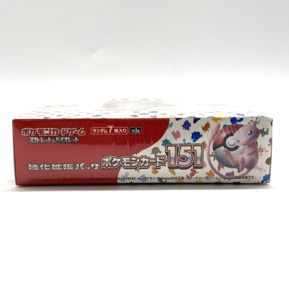 【BOX】 スカーレット&バイオレット ポケモン151 シュリンク付き ☆ポケモンカードゲーム スカーレット＆バイオレット 強化拡張パック