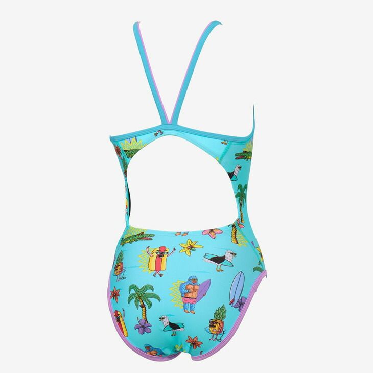 スピード レディース 水泳 競泳 練習用水着 Speedo モルガ ターンズ