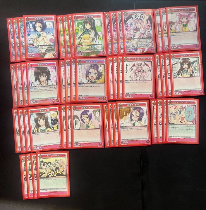 ユニオンアリーナ toloveる 赤デッキ TORECARDSコラボTo LOVEる