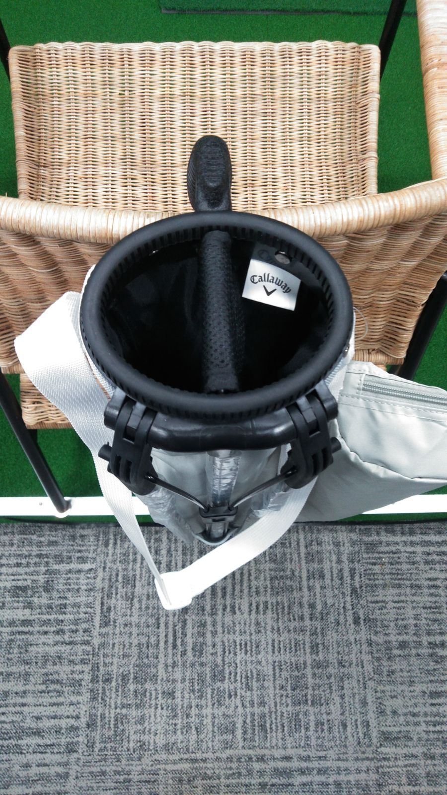  Cb 未使用品 キャロウェイ ADVANCE STAND CLUB CASE 26 JM アドバンス クラブケース ライトグレー Callaway 2026年モデル 日本正規品 浦安店 練習用品 ゴルフバッグ キャディバッグ ゴルフ