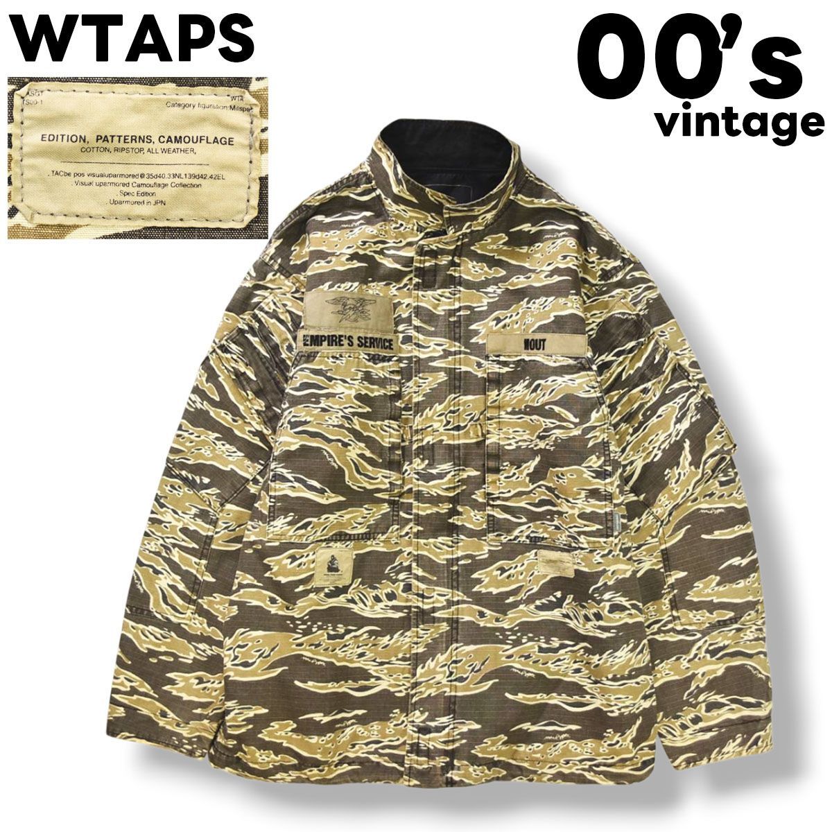 希少】 00s archive ダブルタップス WTAPS M－65 TYPE コットン 