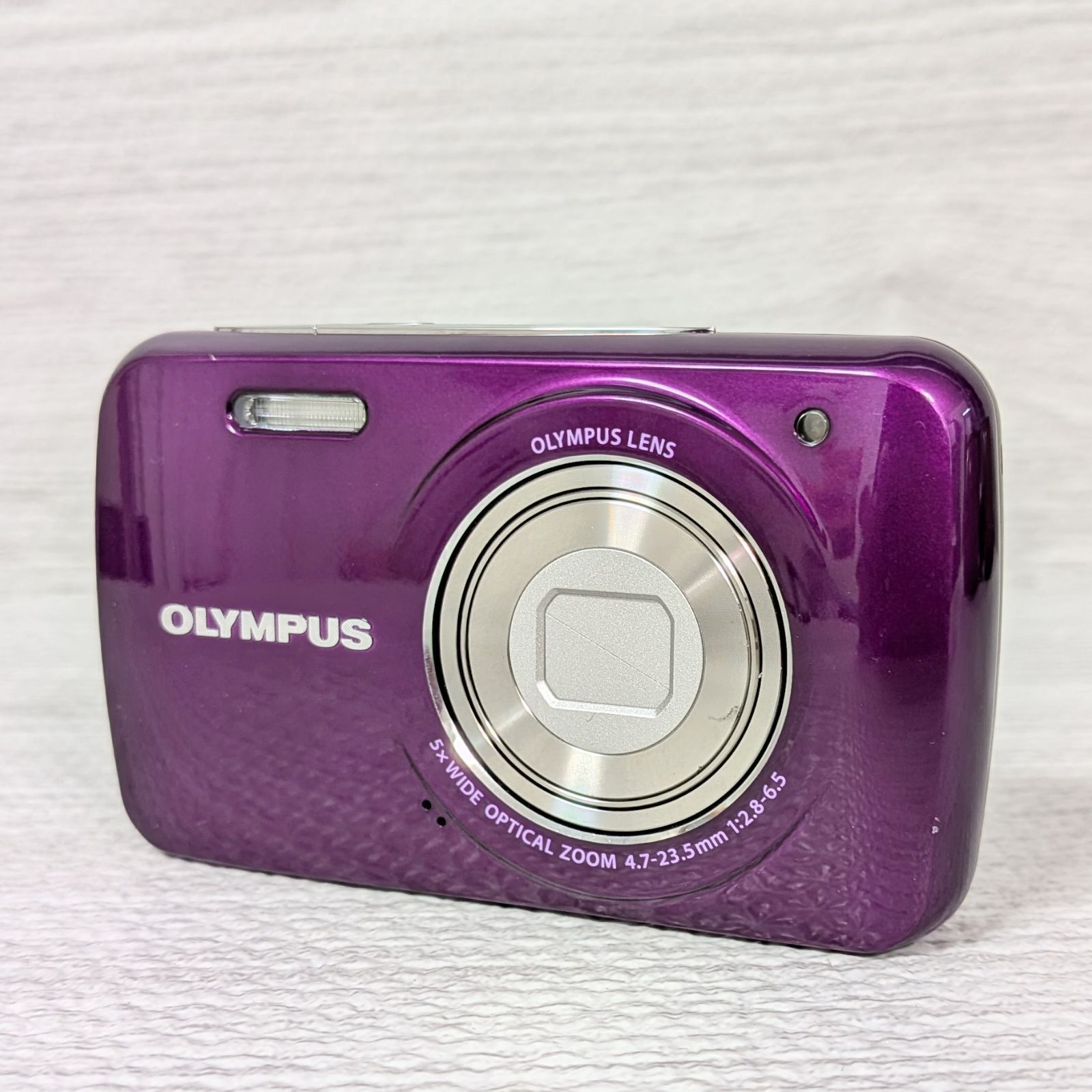 VH-210 OLYMPUS パープル オリンパス - 美品 1400万画素 コンパクト