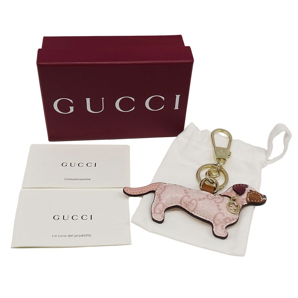 グッチ GUCCI チャーム レディース メンズ ブランド ドッグシェイプ
