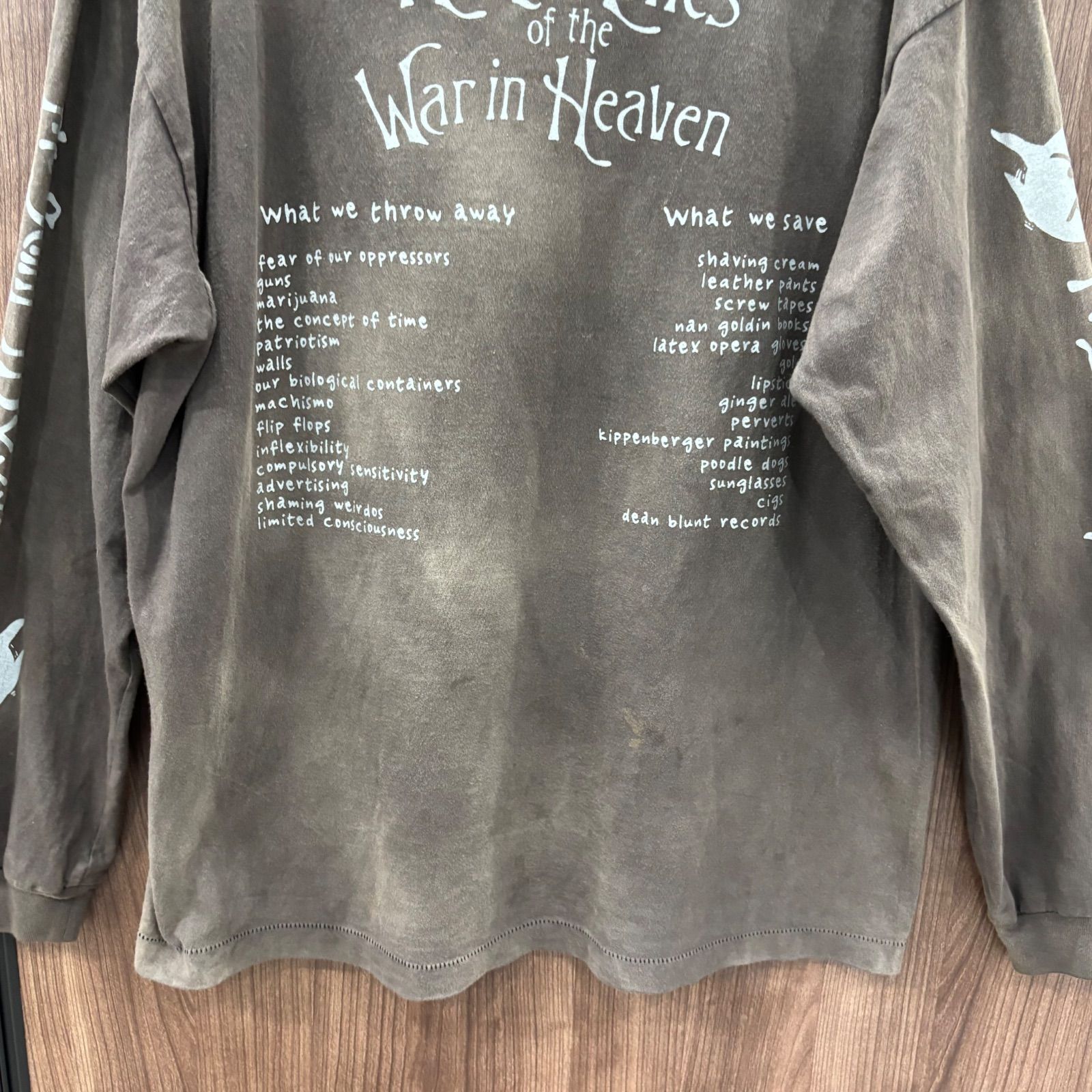 ☆ SAINT MICHAEL セイントマイケル SAINT Mxxxxxx ロングスリーブT 