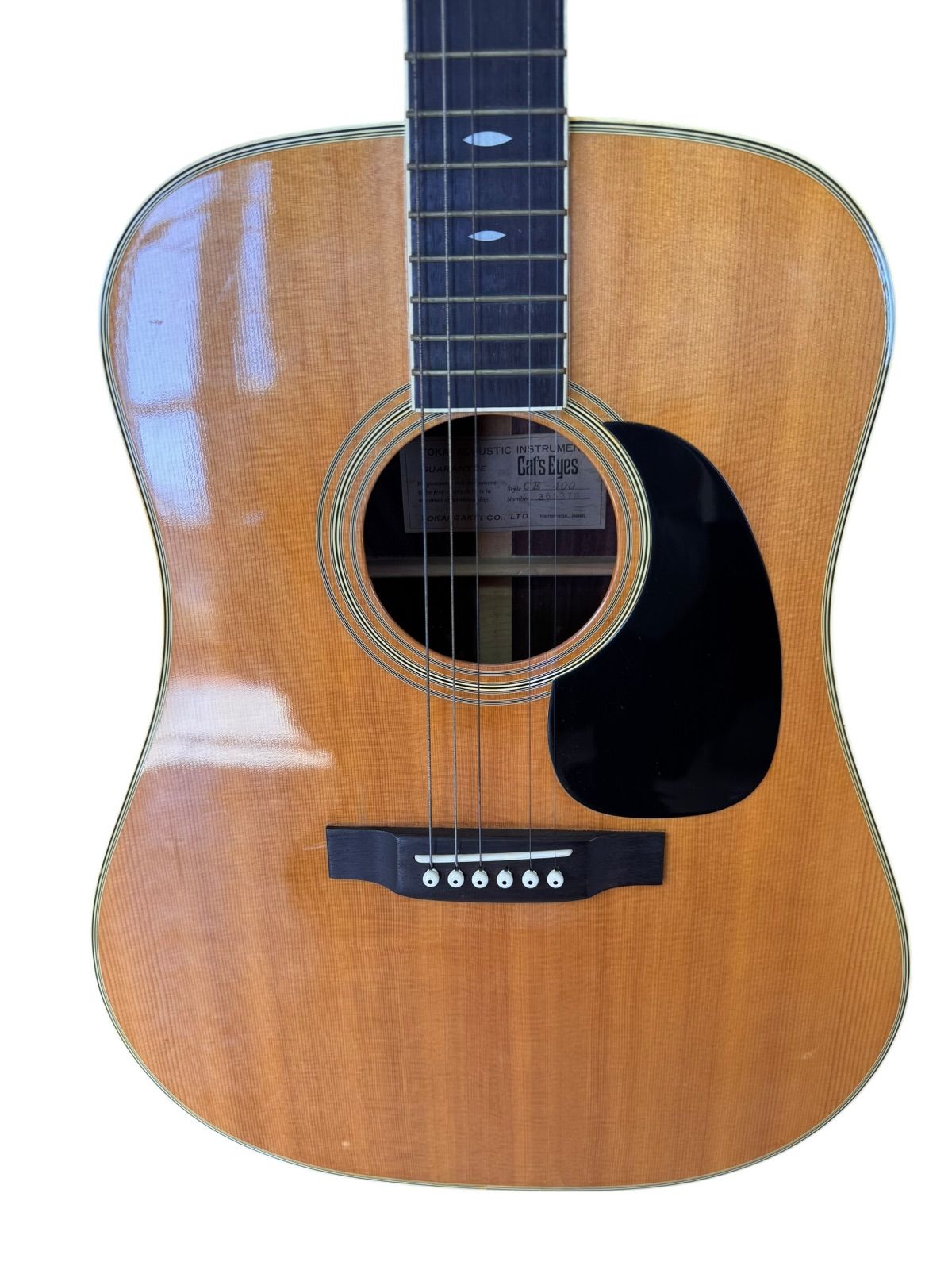 Tokai Cats Eyes CE-400アコースティックギターハードケース付 【公式