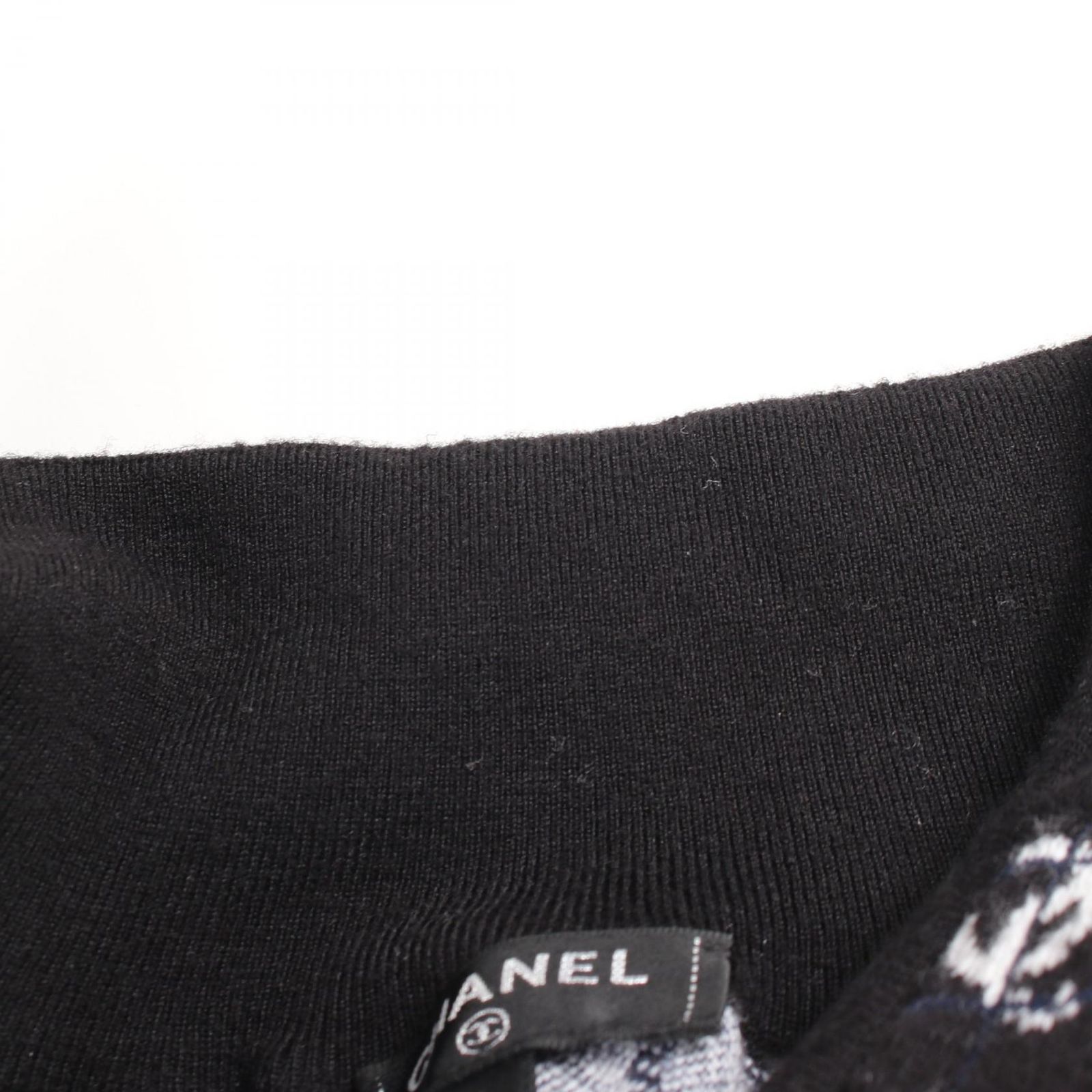 シャネル CHANEL ニット ココマーク ロゴ P65146K60951 ブラック