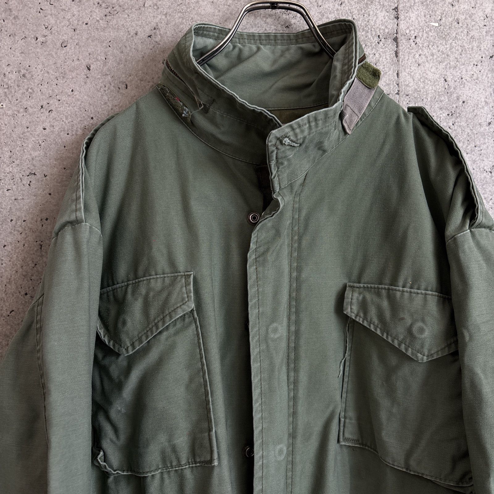 USED】US 古着 米軍実物 M-65 フィールドジャケット メンズ LARGE 