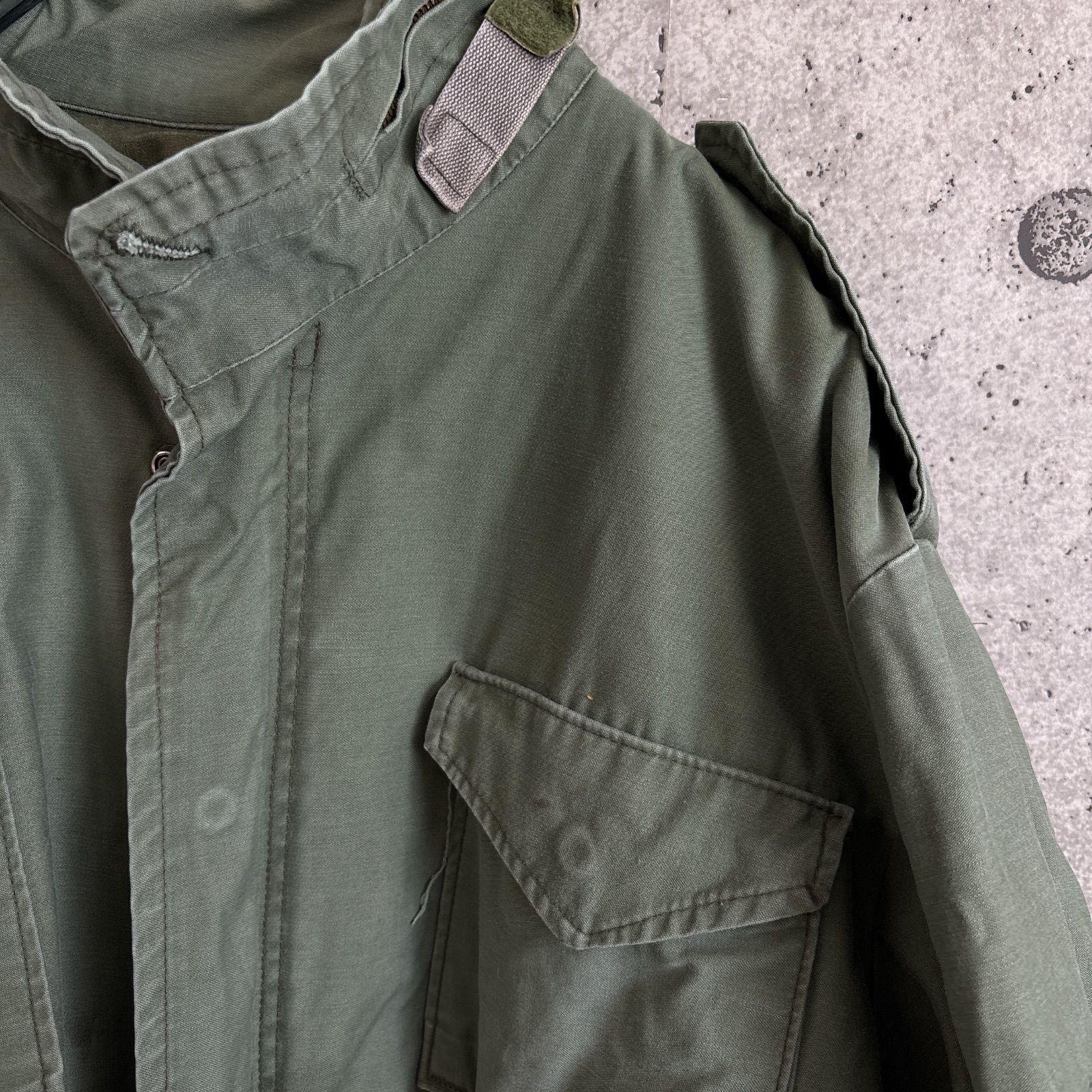 USED】US 古着 米軍実物 M-65 フィールドジャケット メンズ LARGE