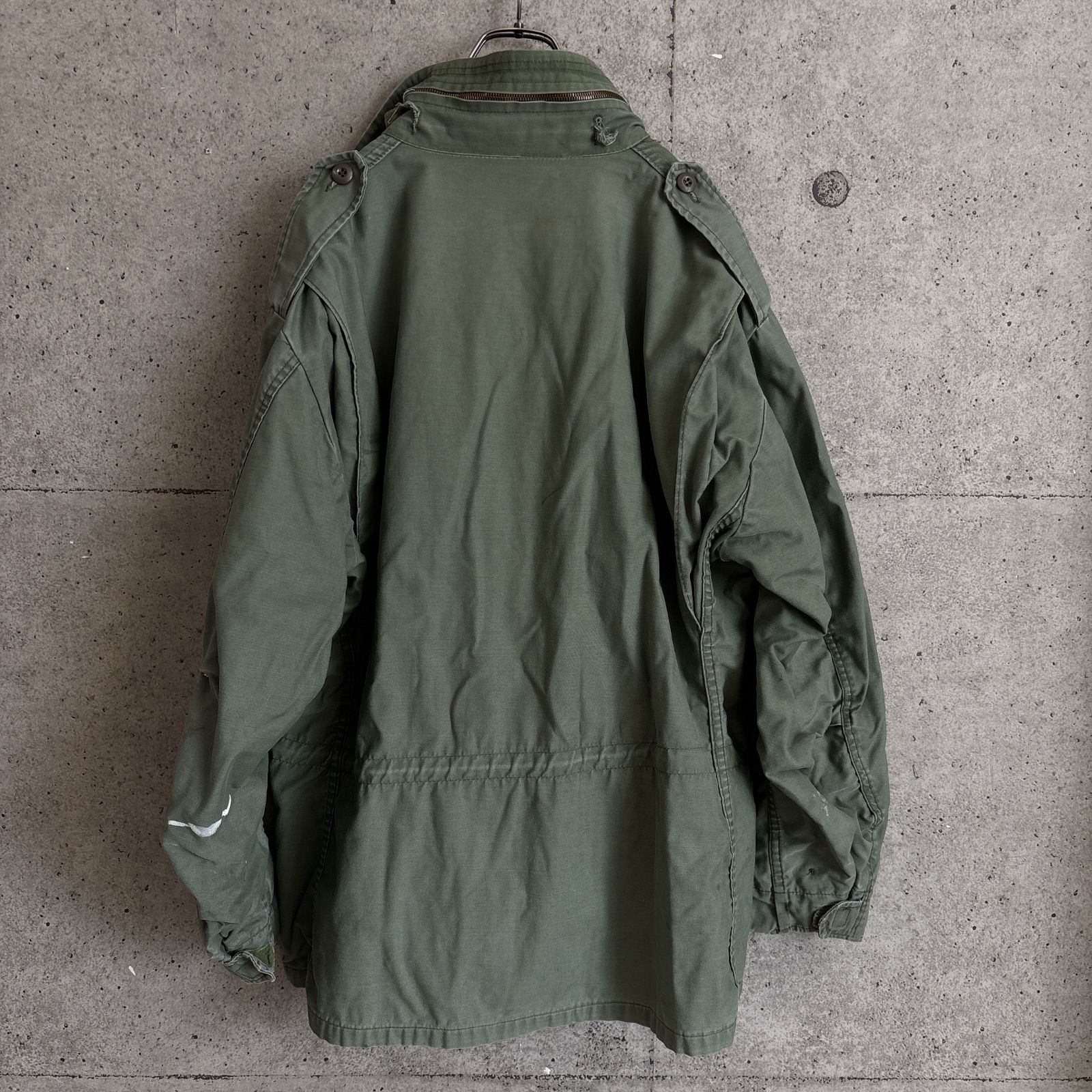 USED】US 古着 米軍実物 M-65 フィールドジャケット メンズ LARGE