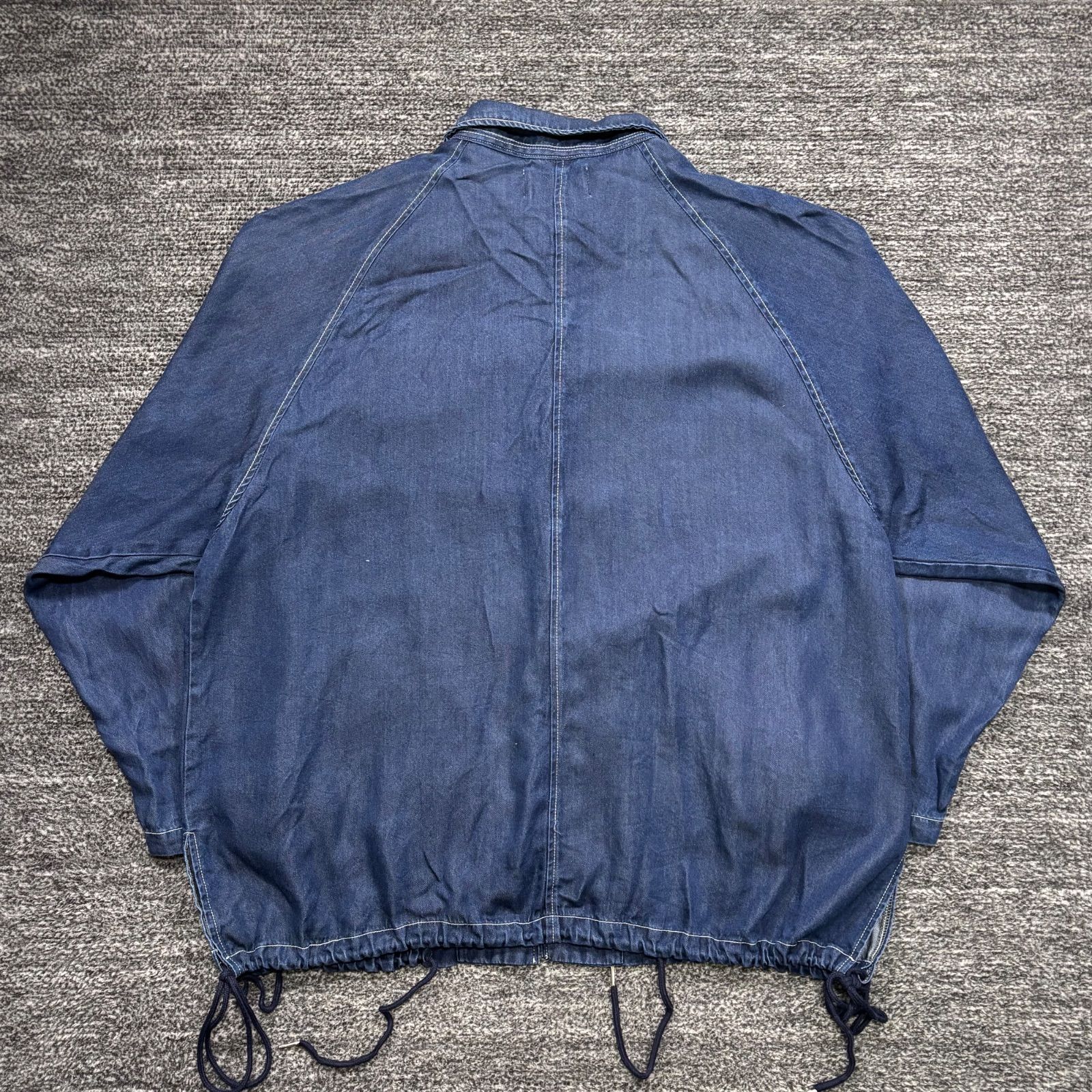 美品 Utusiyo ウツシヨ denim coach jacket 染 デニムコーチジャケット 