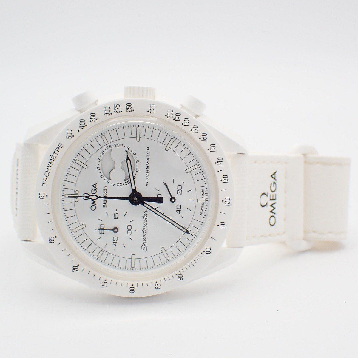 美品】スウォッチ OMEGA × Swatch ミッション トゥ ザ ムーンフェイズ 