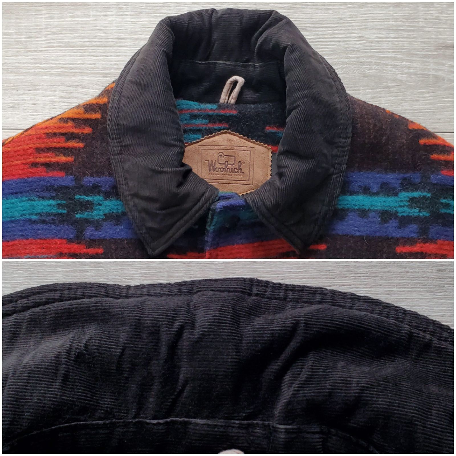 Woolrichウールリッチ□極美品 1990s vintage USA製 ネイティブ柄 