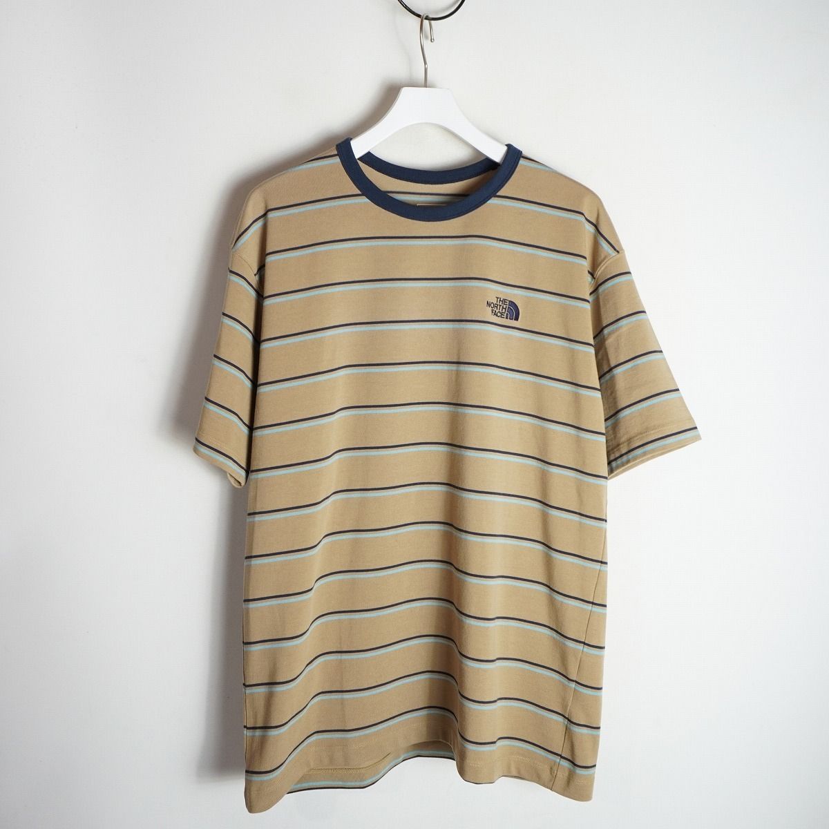 国内正規 23SS THE NORTH FACE S/S FREE RUN BORDER CREW ザ ノース 