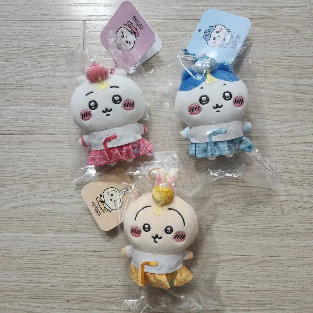 ちいかわ チマチョゴリ 韓国限定 マスコット ぬいぐるみ セット - メルカリ