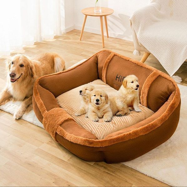 犬 ベッド ペットベット ペットソファー 大型犬 中型犬用 犬猫用 マット クッション 滑り止め おしゃれあったか 大きいサイズ 洗える あったか 防寒