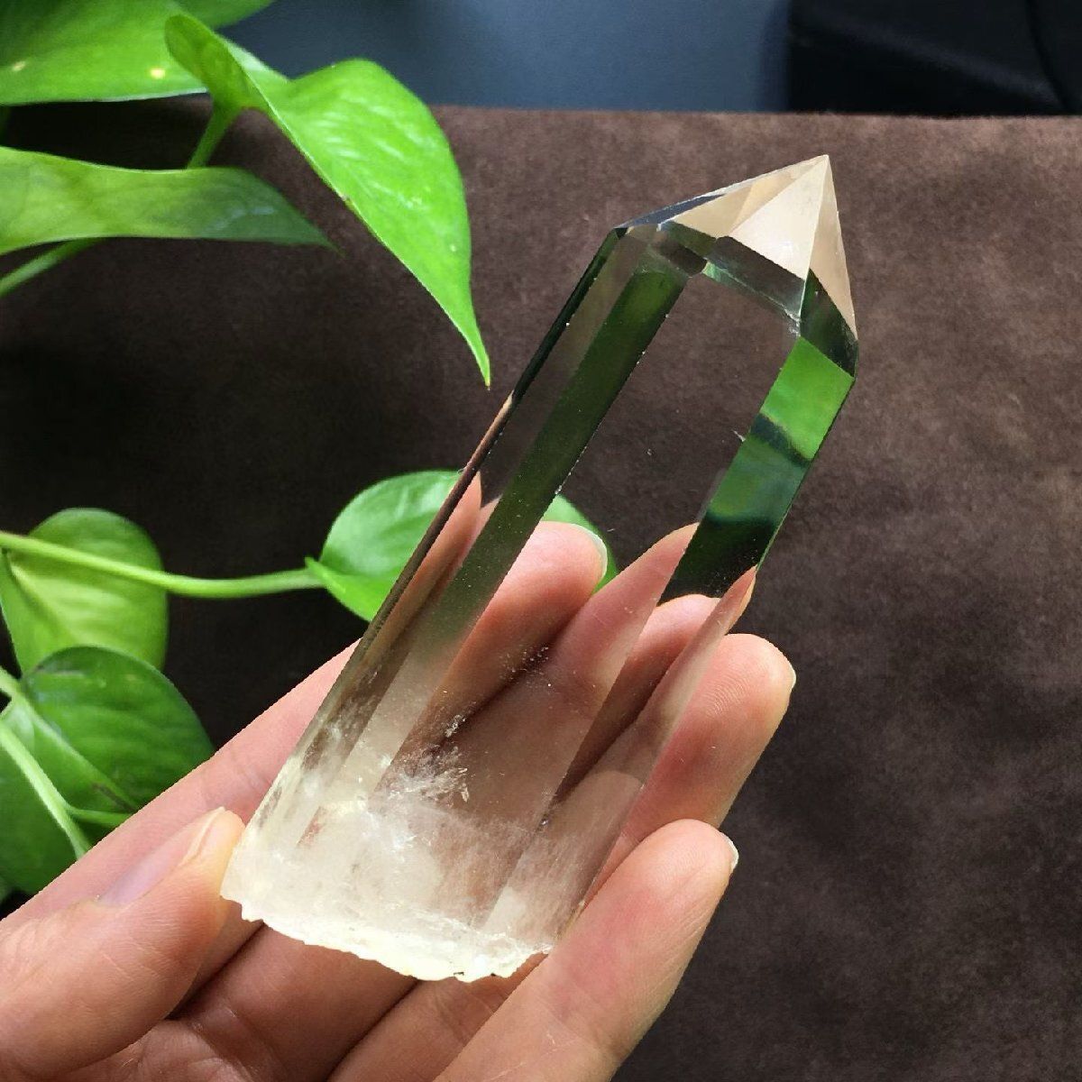 AAAAAAAA級天然高透明度水晶六角柱B0310|YS|YM57|259C