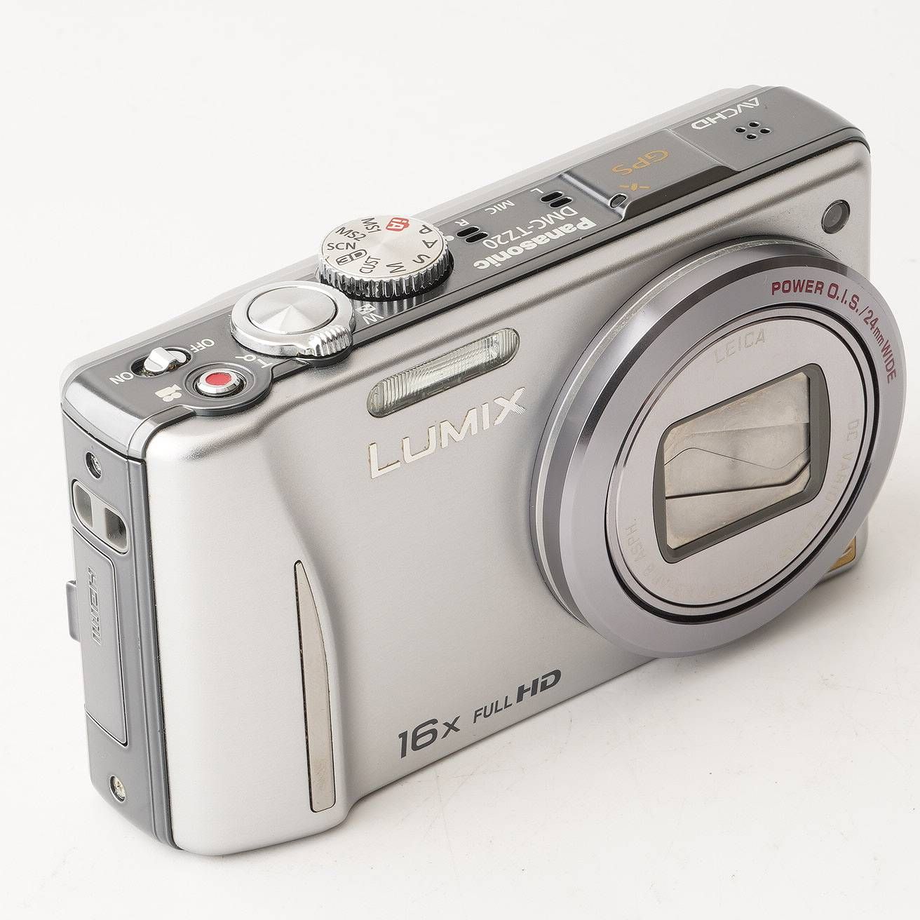 パナソニック Panasonic Lumix DMC-TZ20 シルバー 16x コンパクト 