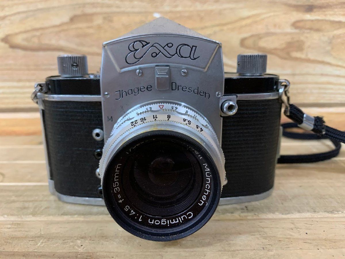 Jhagee Dresden イハゲー Exa エクサ レンズ 1:4.5 f=35mm フィルム