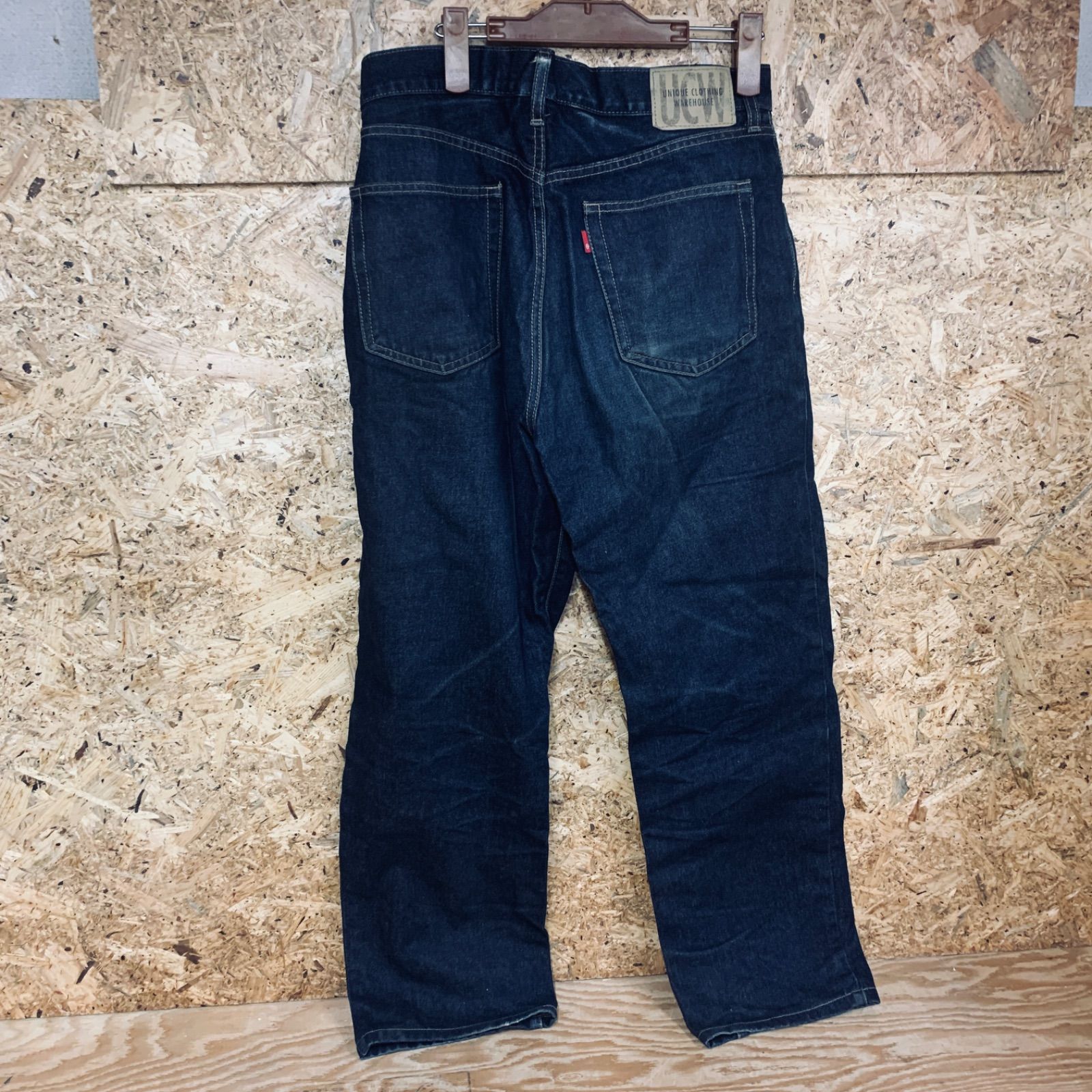 OLD UNIQLO【3212-901】濃紺ストレートデニム パンツ メンズ衣料 