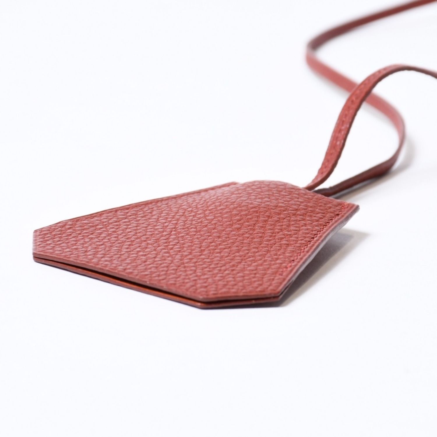 極美品 HERMES エルメス ロング クロシェット ネックレス □D刻印 