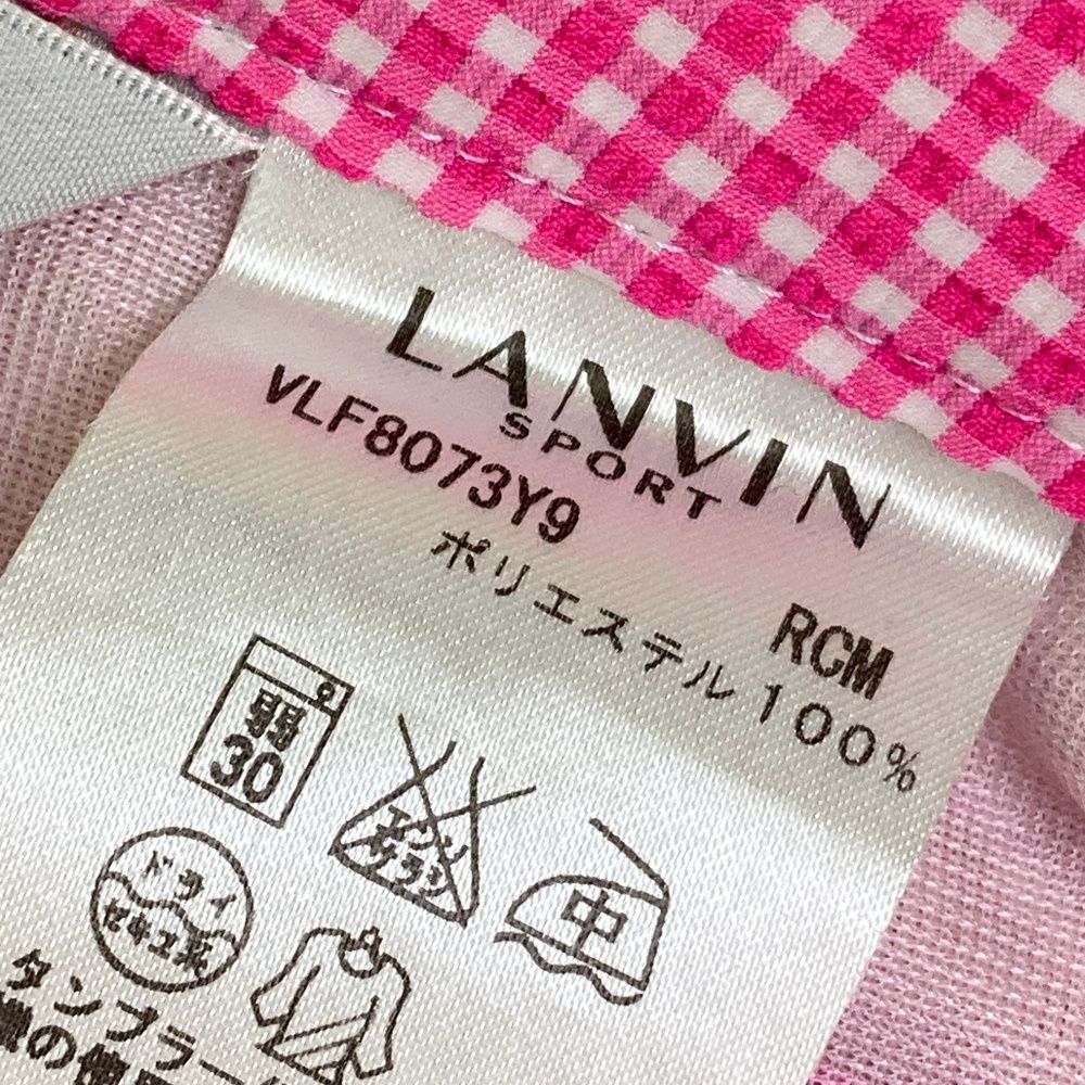 サイズ：38 LANVIN SPORT ランバン スポール ロングパンツ シア