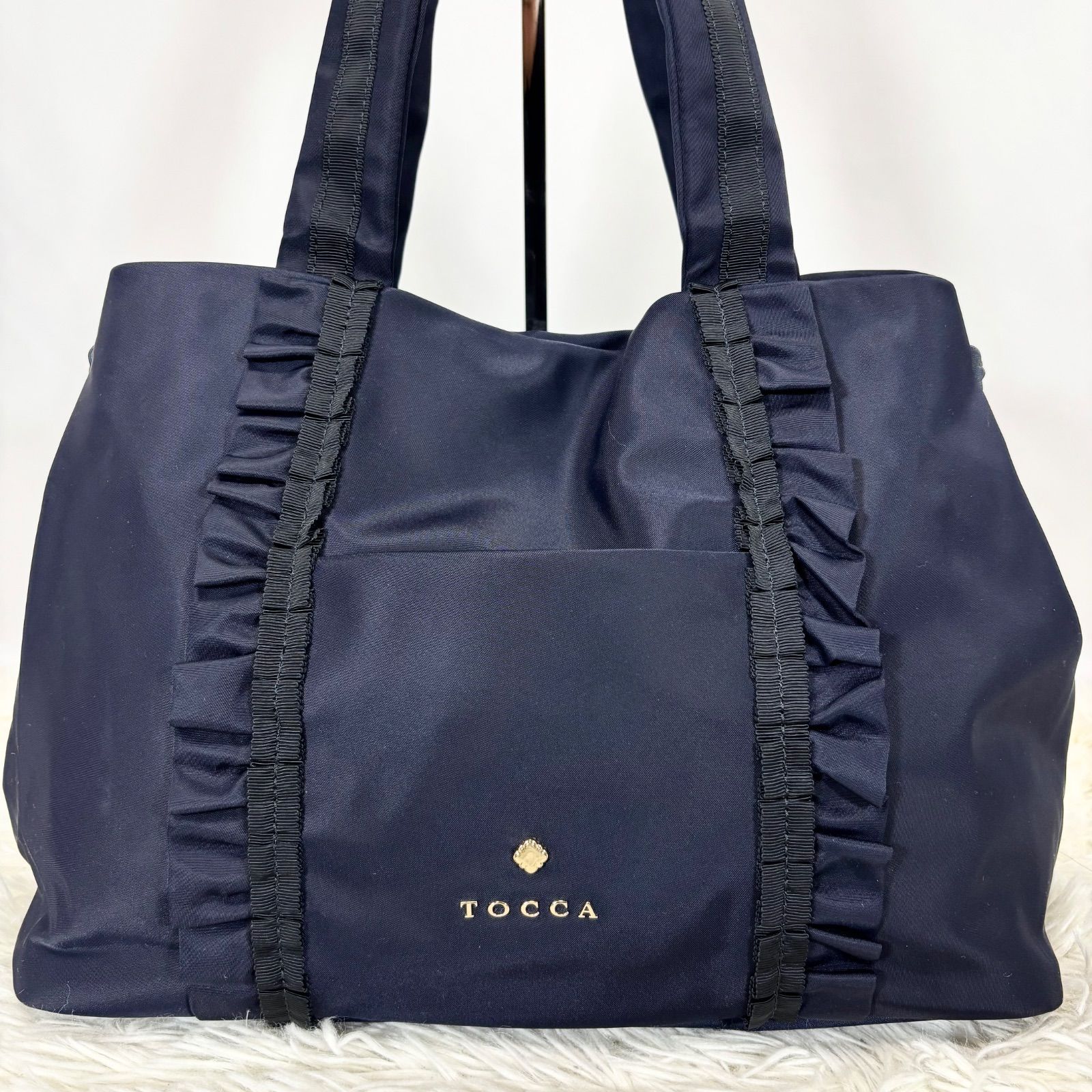 未使用級】トッカ TOCCA ショルダーバッグ ハンドバッグ 肩かけ 手持ち 
