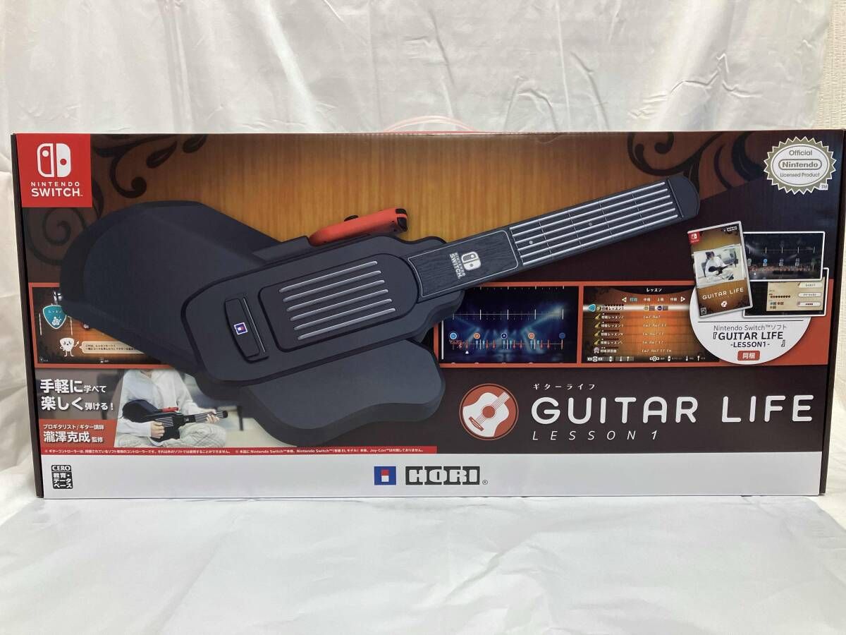 ソフトは未開封】ニンテンドースイッチ GUITAR LIFE -LESSON1- 【公式