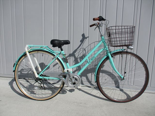 (No 0901-5) ANIMATO 27インチ グリーン 自転車 (No 0901-5) ANIMATO 27インチ グリーン