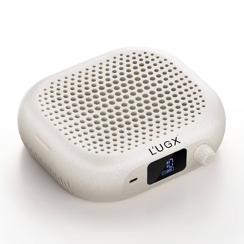 L'UGX ネイル 集塵機 充電式 ネイルダスト ネイルダストコレクター