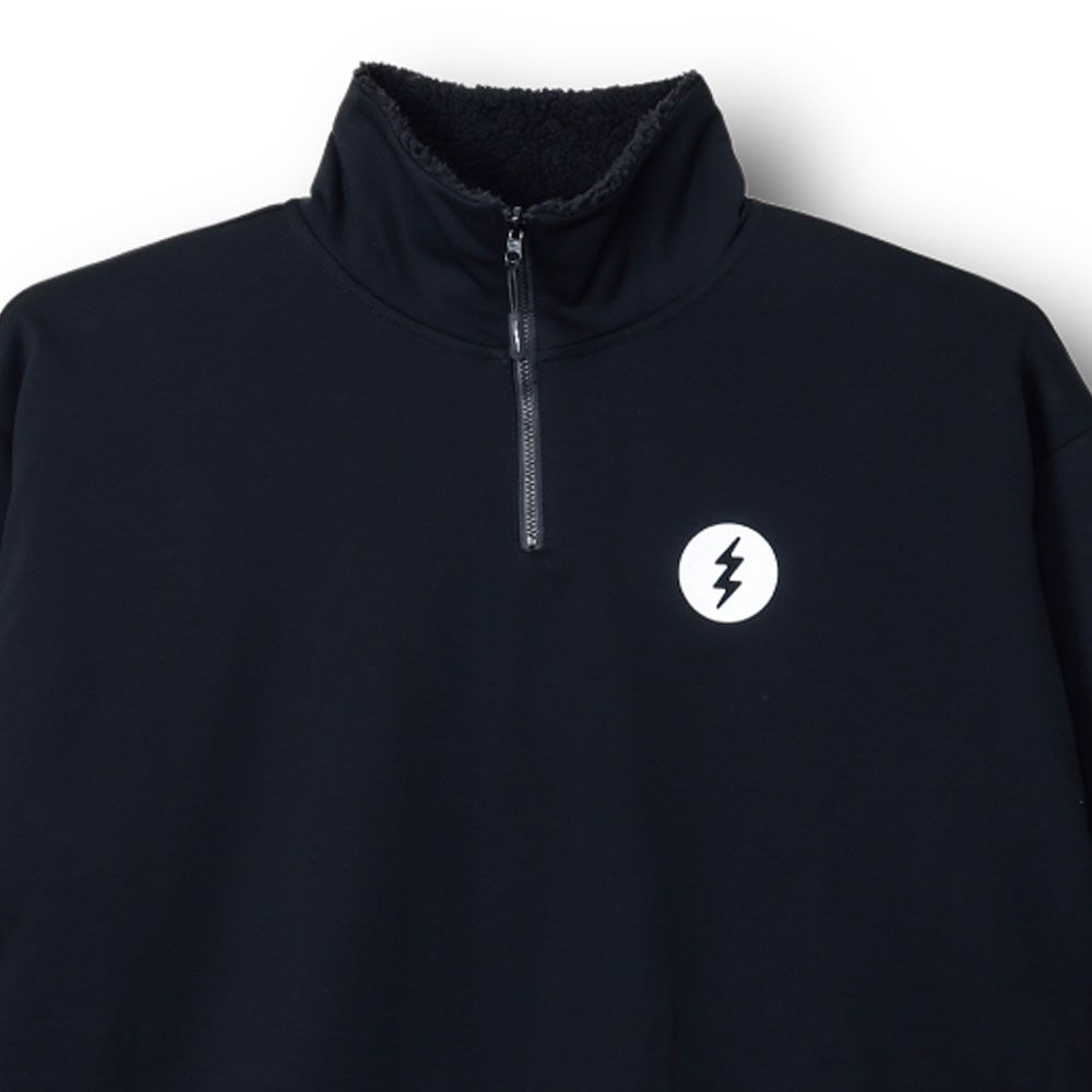 ELECTRIC/エレクトリック｜リバーシブル ハーフジップ スウェット ボア