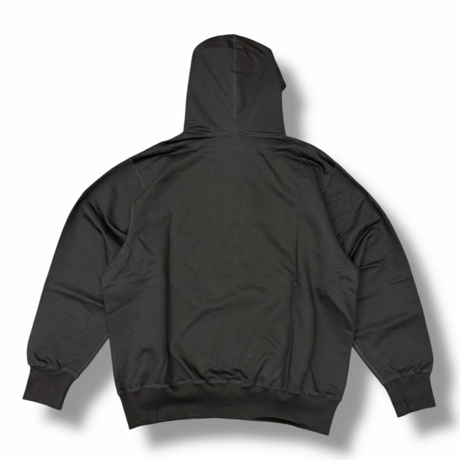 参考上代41800円 未使用 kolor 25AW L/S SHIRT スウェットフーディー プルオーバーパーカー カラー 25WCM-T08205 ブラック 2 （10529M） 参考上代41800円 未使用 kolor 25AW L/S SHIRT スウェットフーディー