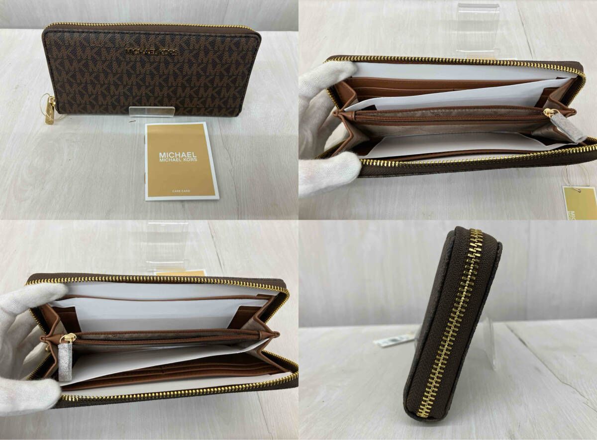 MICHAEL KORS マイケルコース 長財布 35F8GTVE9B ブラウン 公式通販 