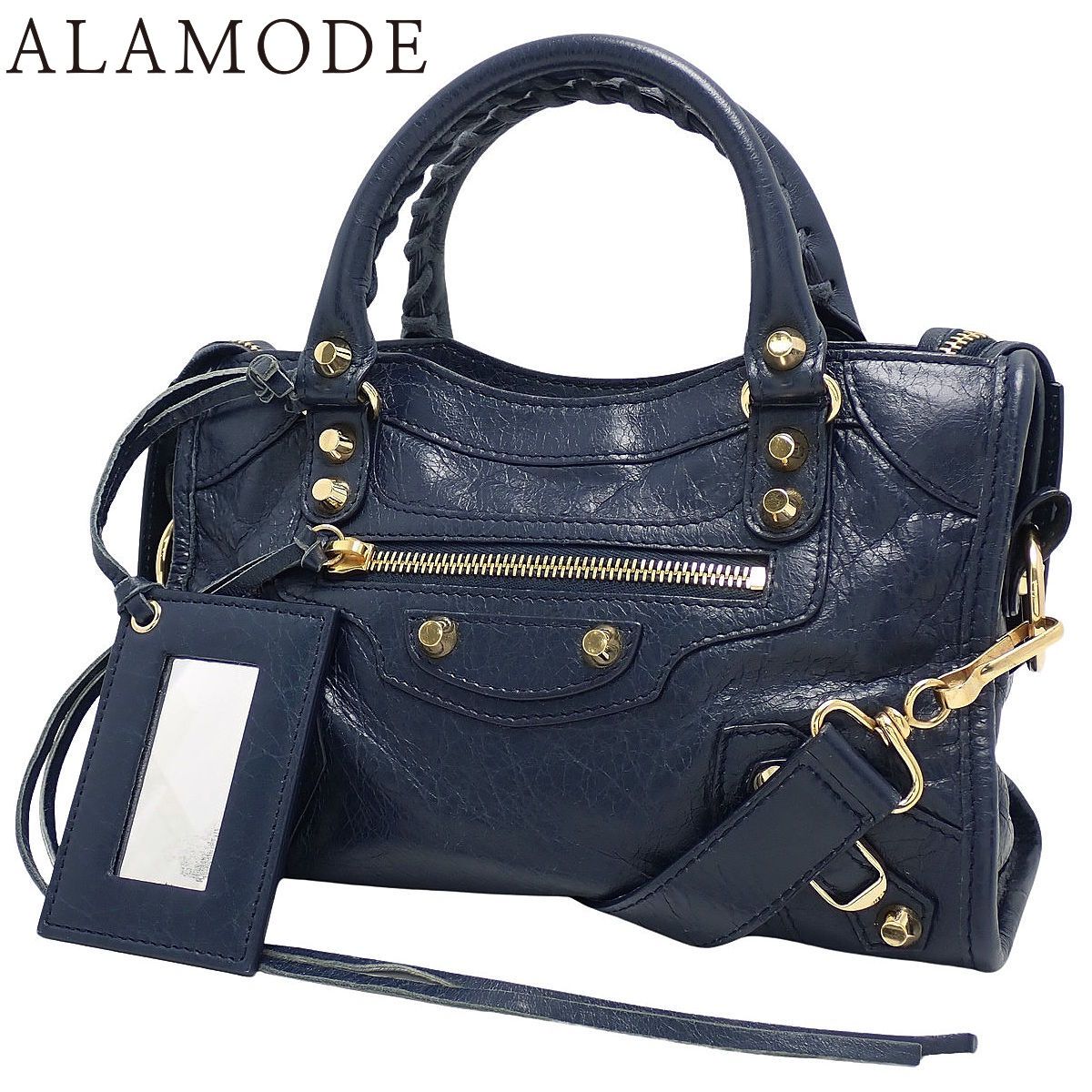BALENCIAGA(バレンシアガ) クラシック メタリックエッジ ミニシティ 