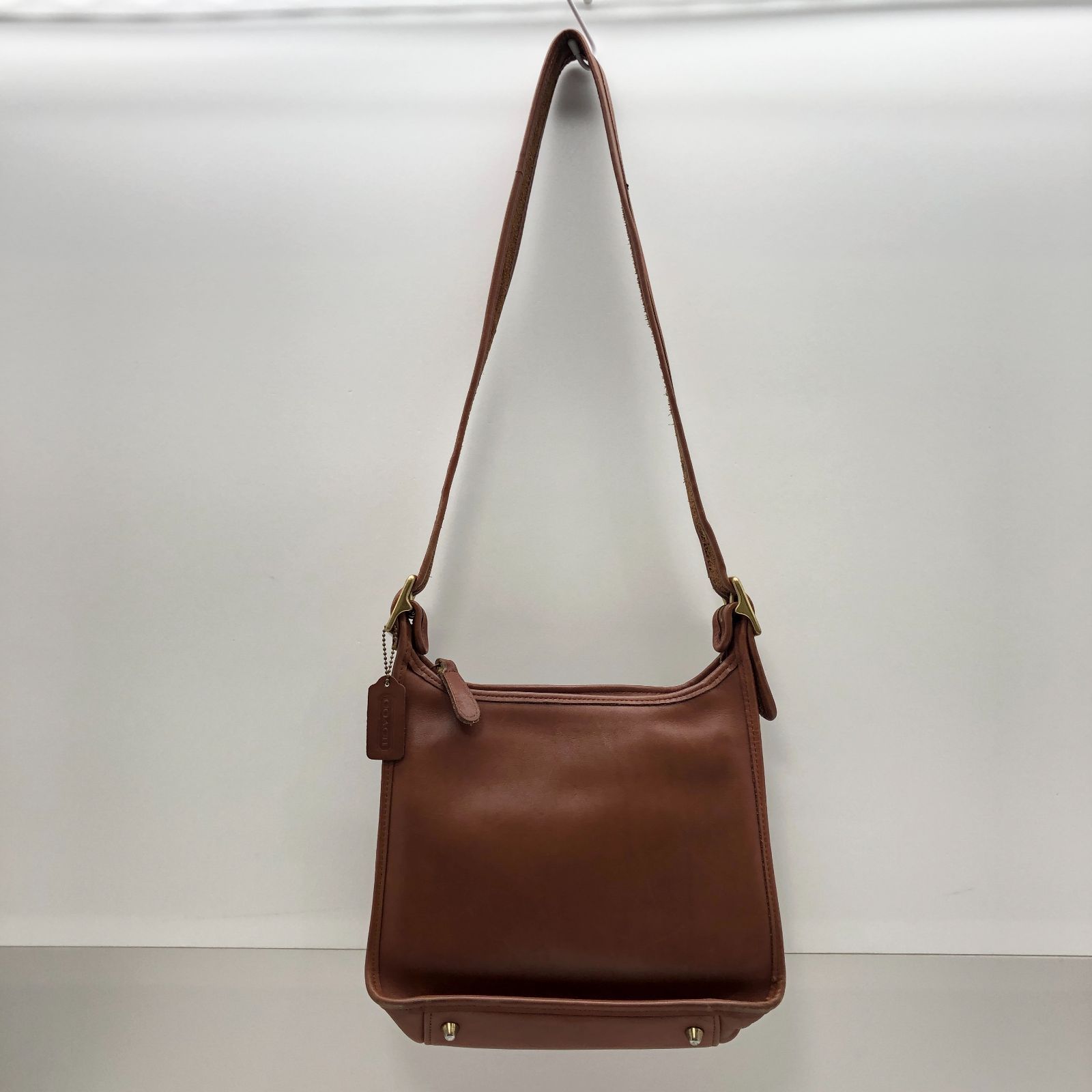 COACH レガシージップ9966 レザーショルダーバッグ ヴィンテージ
