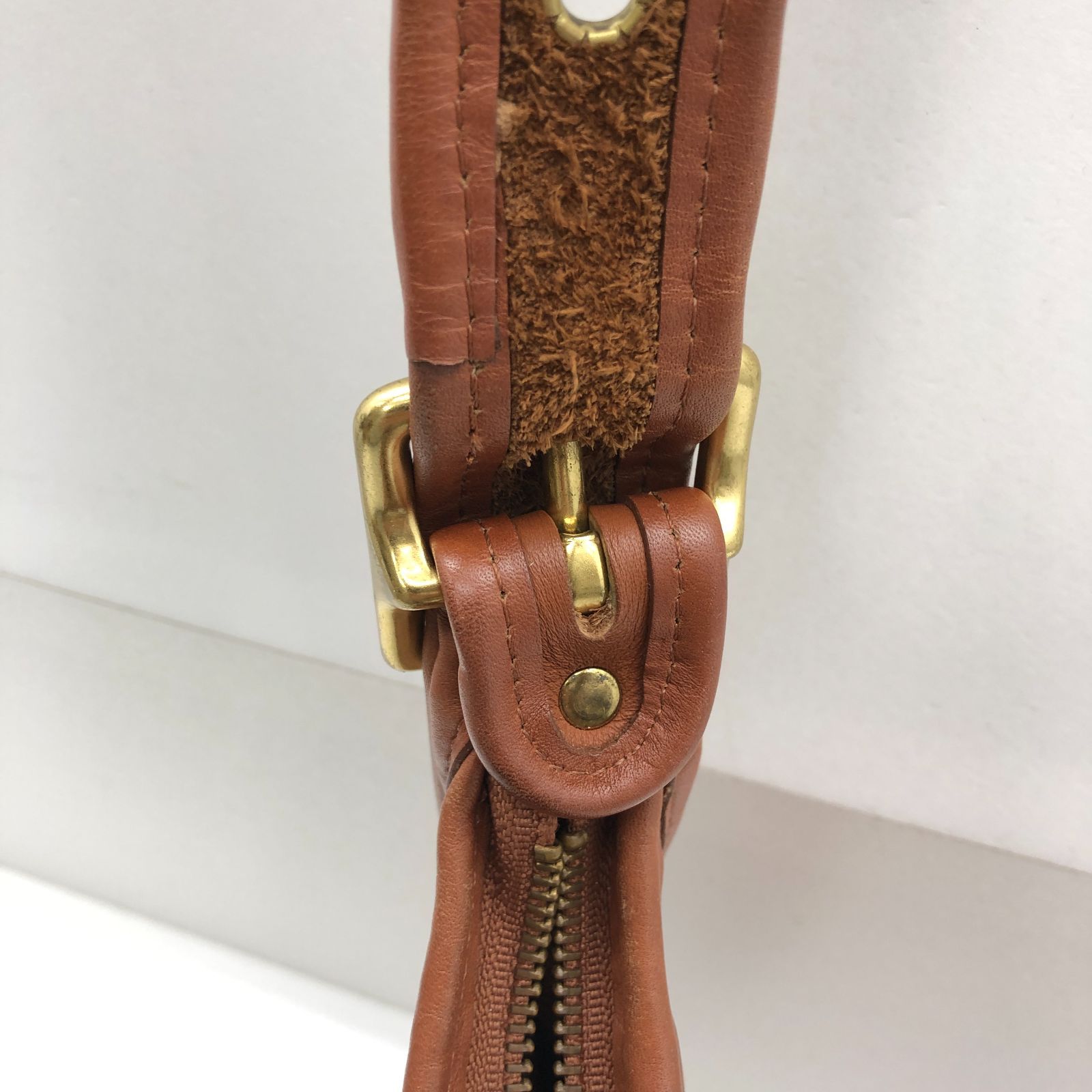 COACH レガシージップ9966 レザーショルダーバッグ ヴィンテージ