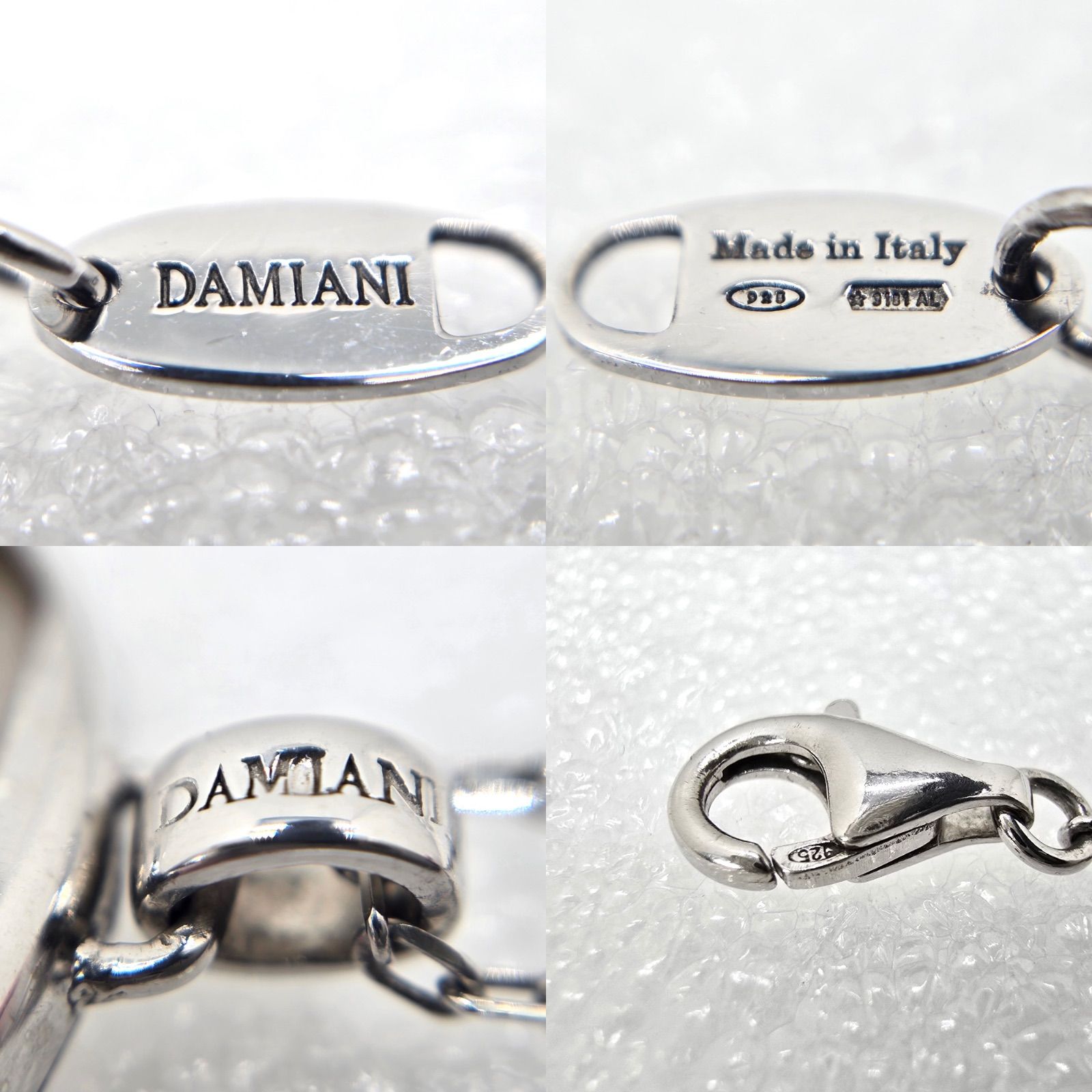 DAMIANI ダミアニッシマ ダイヤ入りSV925 ネックレス ペンダント 