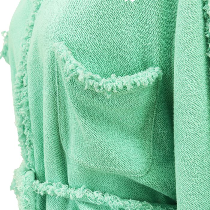 美品】CHANEL シャネル ノーカラージャケット サイズ 34 レディース 