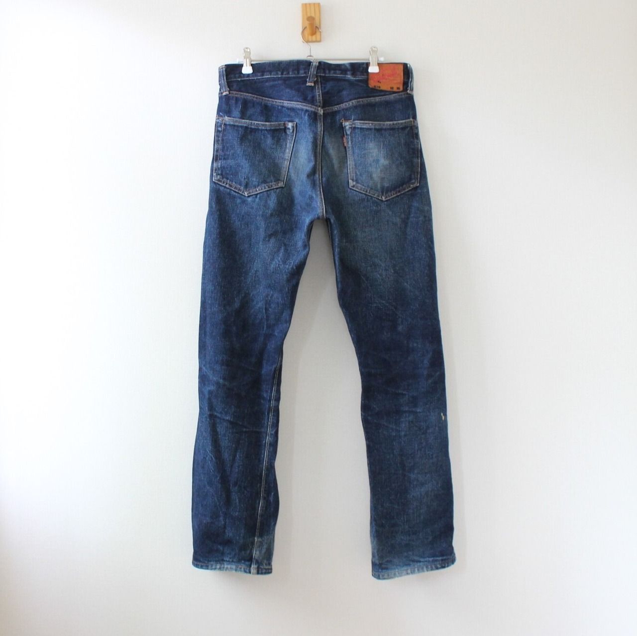 DENIME 旧ドゥニーム デニムパンツ XXタイプ オフセット 革パッチなど