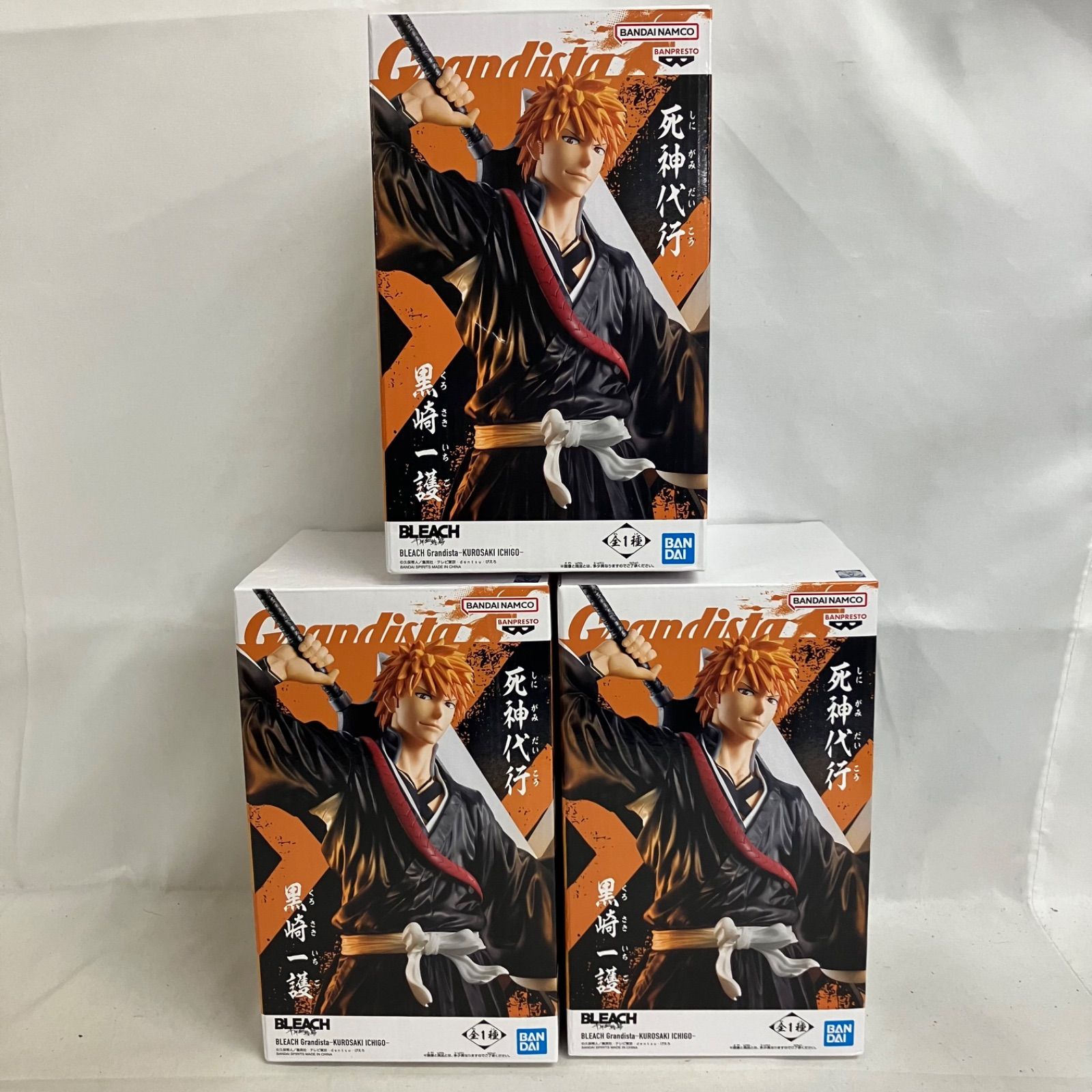 未開封 BLEACH 千年血戦篇 Grandista 死神代行 黒崎一護 フィギュア 3 