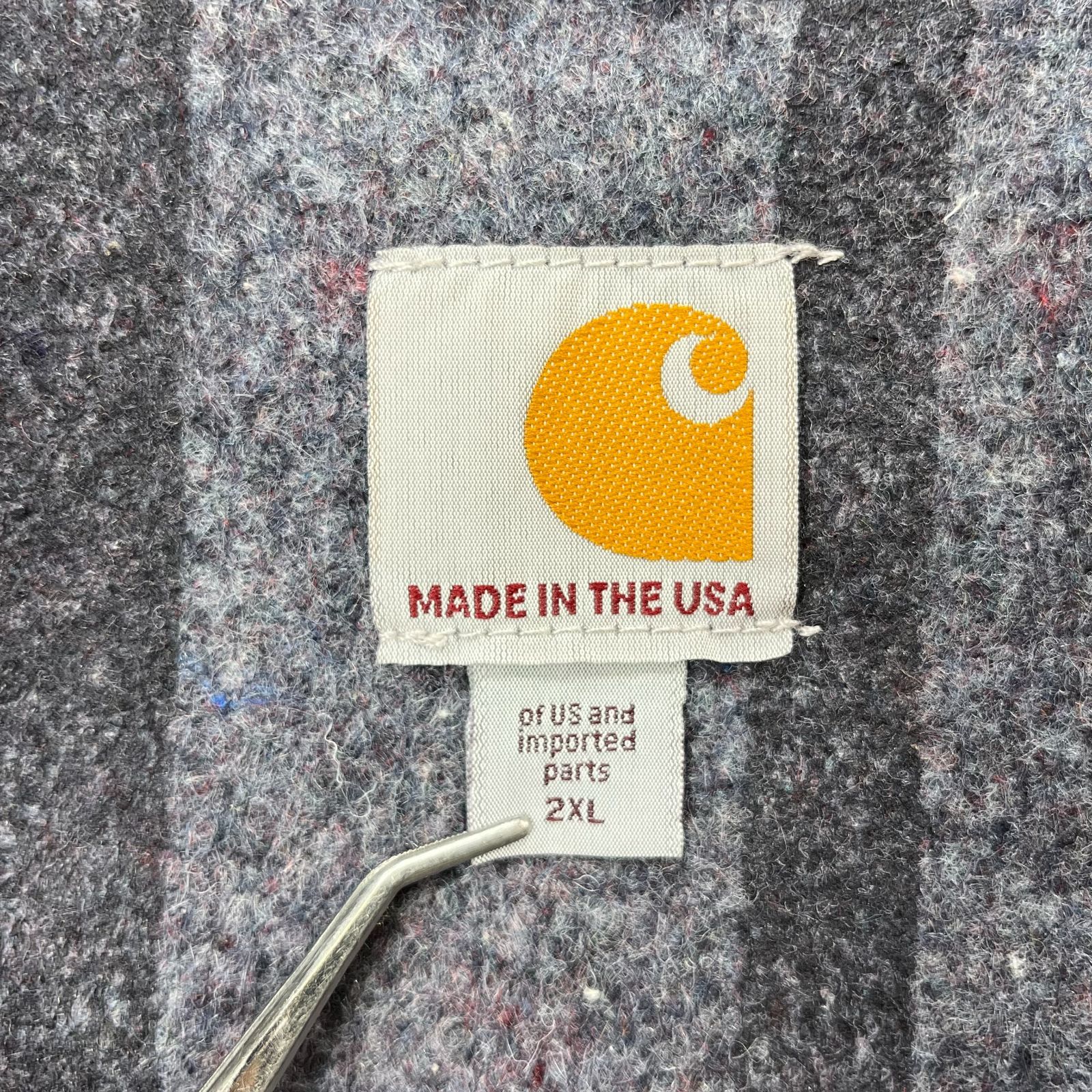 Carhartt カーハート 企業ロゴジャケット オールドミルウォーキー Size 