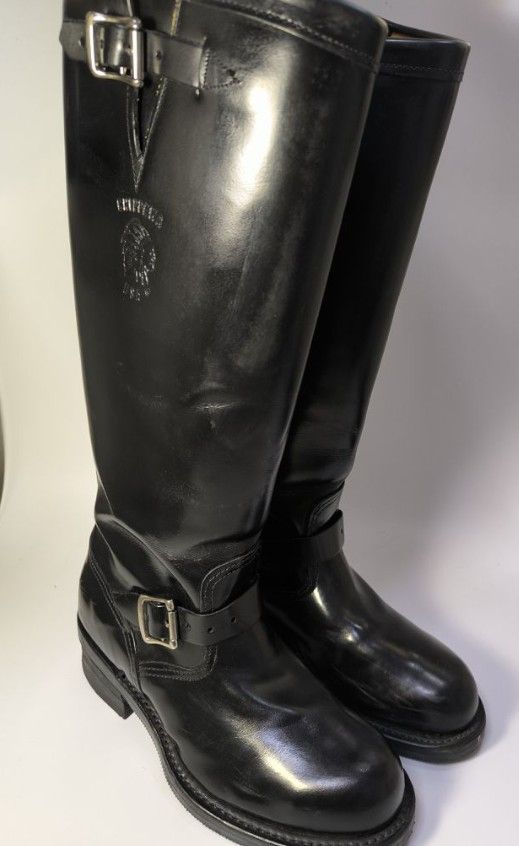 チペワ CHIPPEWA 17インチ ポリッシュドレザー エンジニアブーツ